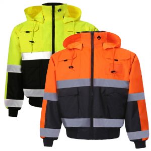 High Viz Reversible Class 3 Bomber Jacket