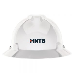 VENTED Full Brim Hard Hat w/6-Point Ratchet