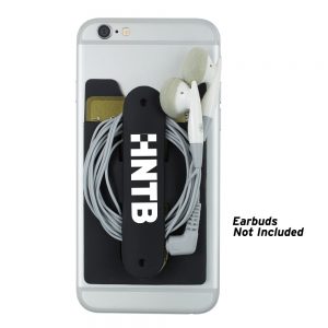 2-Function Soft Silicone Cell Phone Kickstand & Wallet