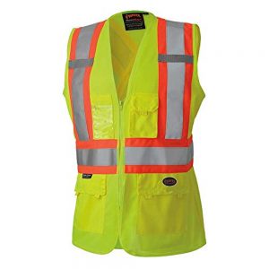 Women's Mesh Back C2 Safety Vest - Lime