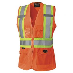Women's Mesh Back C2 Safety Vest - Orange