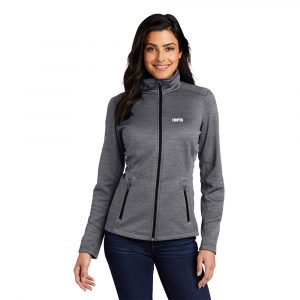 Port Authority Ladies Digi Stripe Fleece Jacket