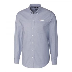 Cutter & Buck Stretch Oxford Mens Long Sleeve Dress Shirt