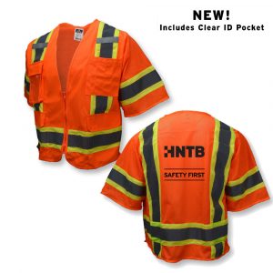 Radians Orange Two Tone Surveyor Type R Class 3 Safety Vest