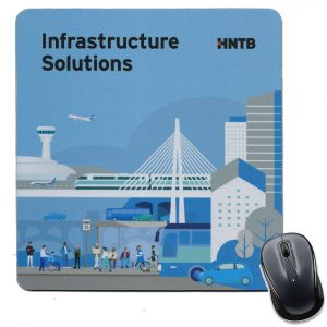 1/8" Fabric Surface Mouse Pad - Infrastructure Solutions