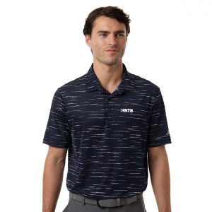 Adidas Men's Ultimate365 Mesh Glimmer Print Polo